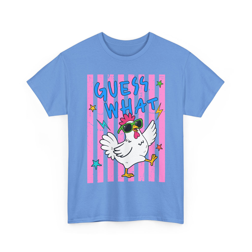 Guess What Chicken Butt Tee | Funny Chicken Graphic Shirt