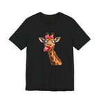Funny Giraffe Tongue Tee — Cute Animal Graphic T-Shirt