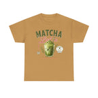 Matcha Latte T-Shirt | Iced Matcha Cup Graphic, Green Tea Tee
