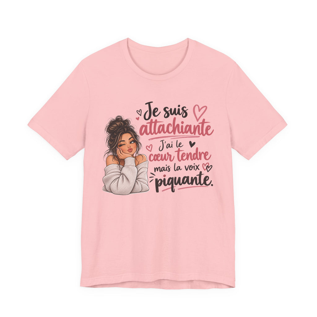 Je suis attachiante French Graphic T-Shirt