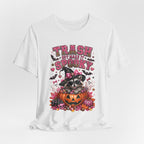 Trash Spooky Tee — Cute Raccoon Halloween Pumpkin Shirt