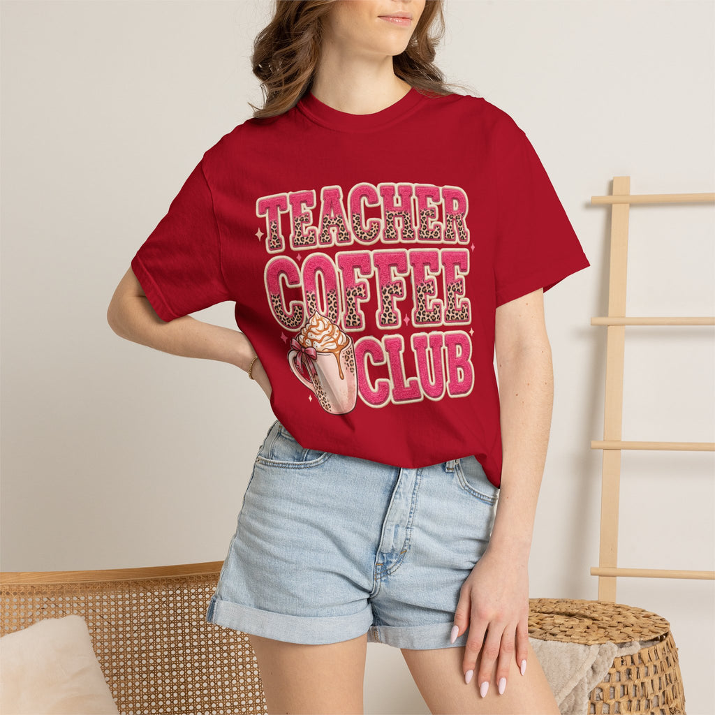 Teacher Coffee Club T-shirt | Coffee Mug Graphic, Teacher Apparel