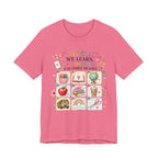 In My Class We Learn We Grow Teacher Illustration T-Shirt | School Icons