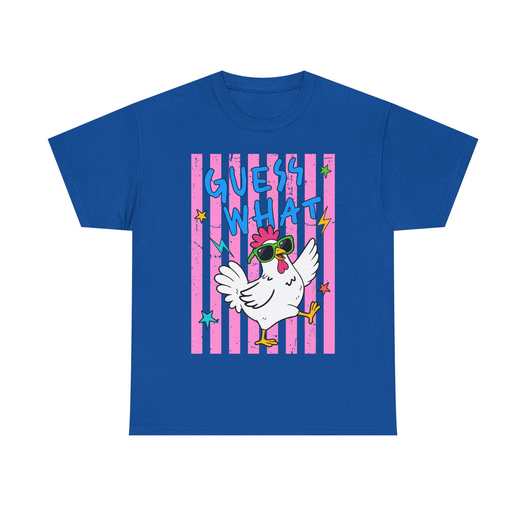 Guess What Chicken Butt Tee | Funny Chicken Graphic Shirt