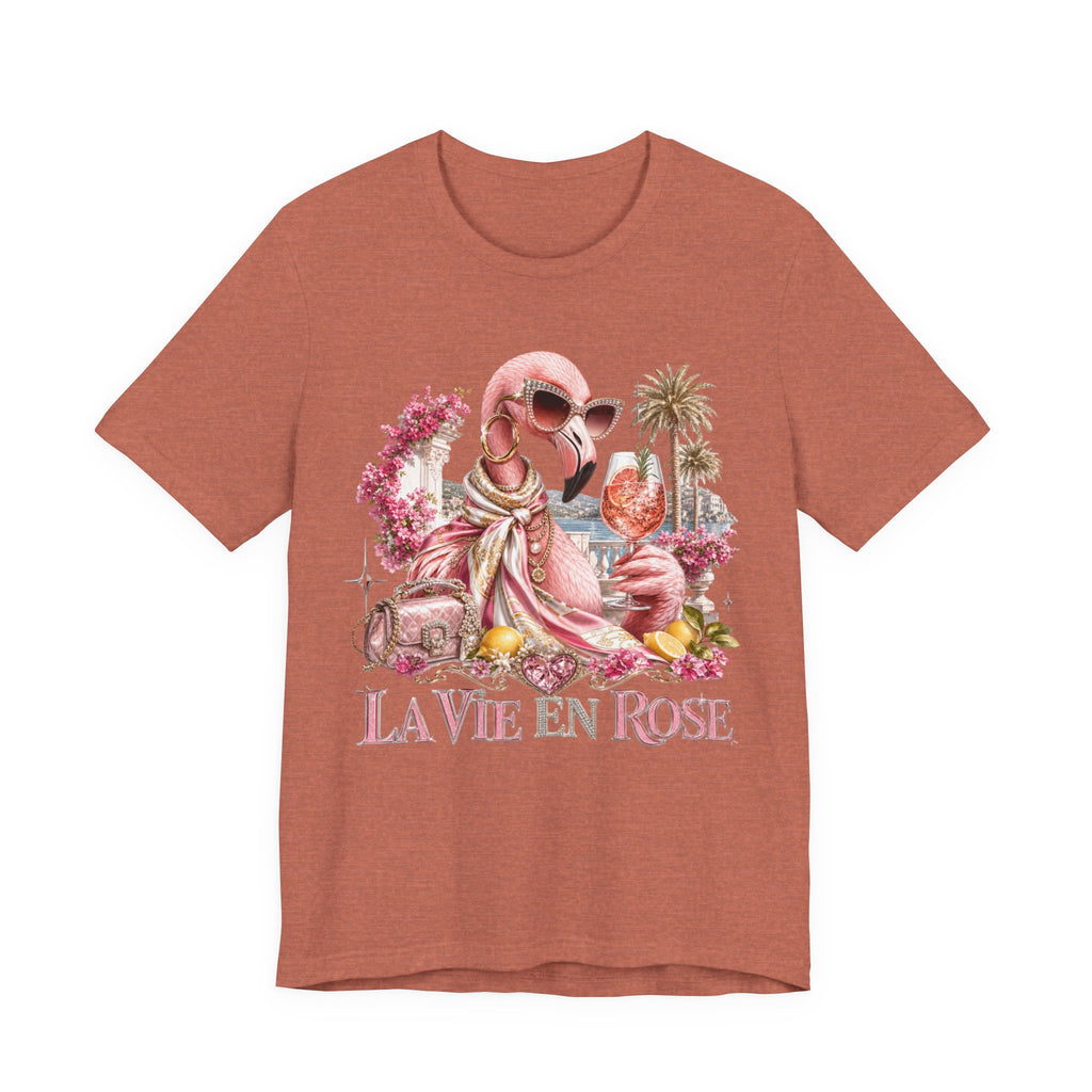 La Vie en Rose Flamingo Tee