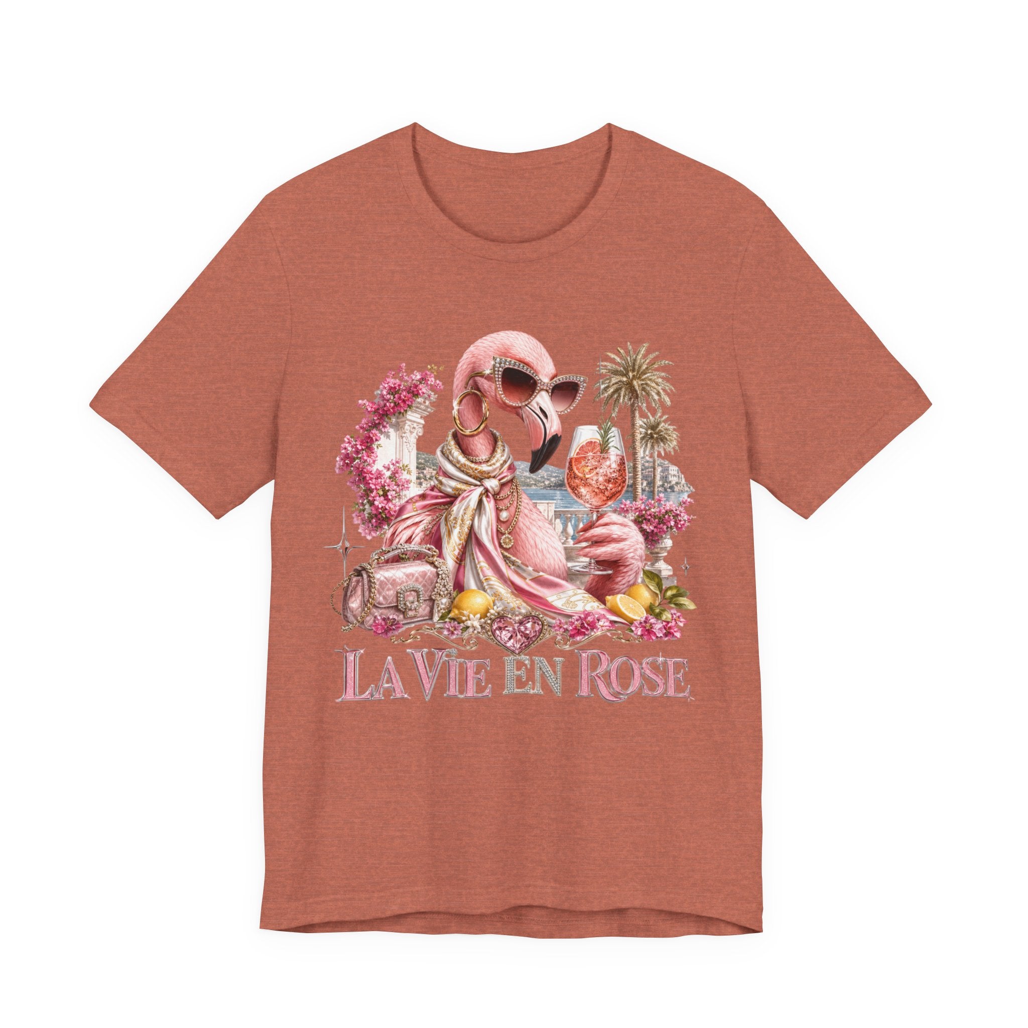 La Vie en Rose Flamingo Tee