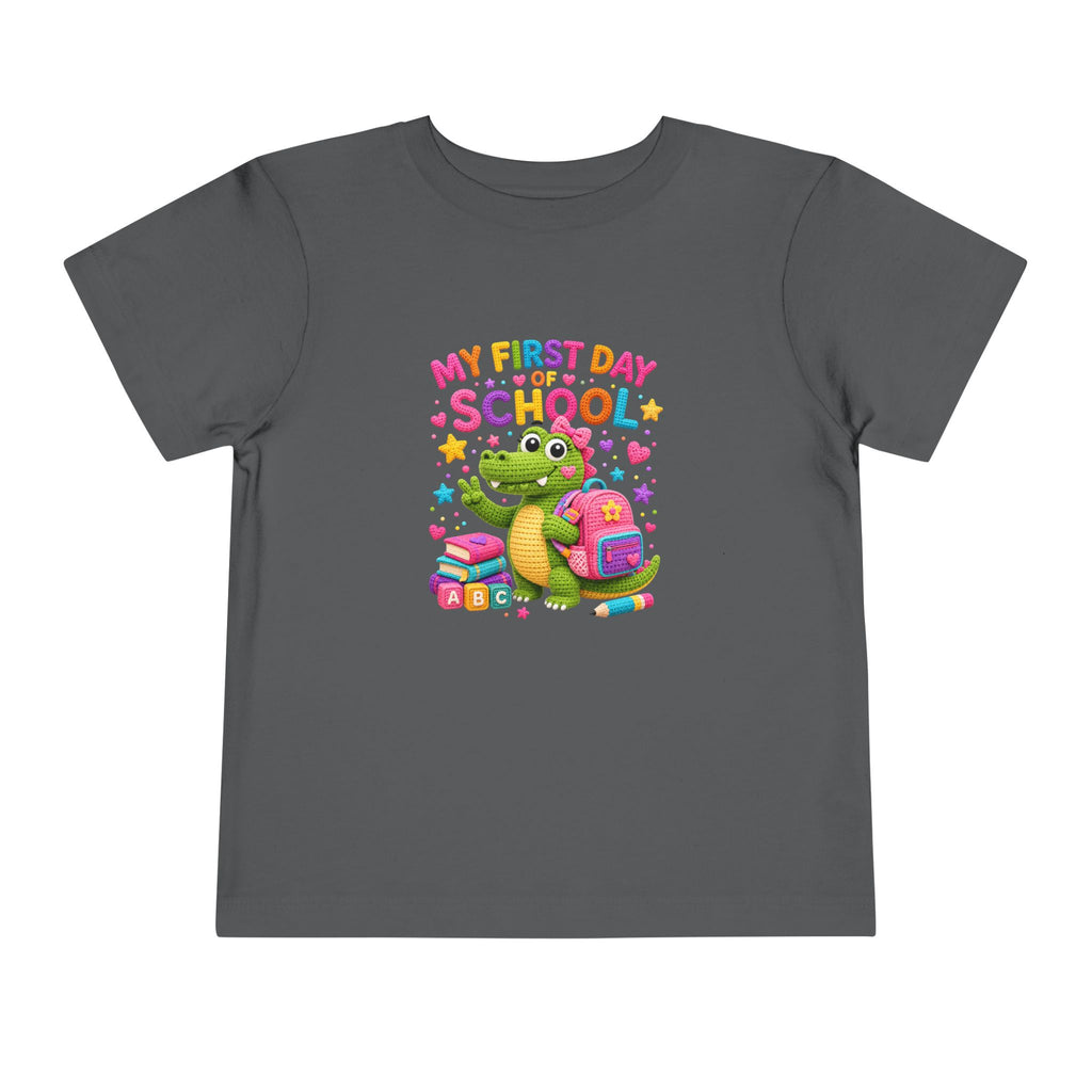 My First Day of School Alligator Toddler Tee | Back-to-School Kids Shirt