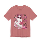 Cute Ghost Halloween T-Shirt | Too Cute to Be Spooky | Coquette Luxe