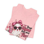 Cute Pink Ghost Halloween T-Shirt | Coquette Luxe