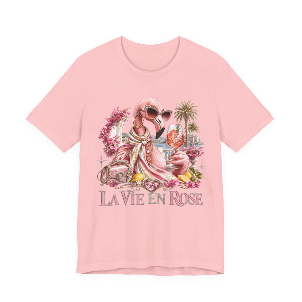 La Vie en Rose Flamingo Tee