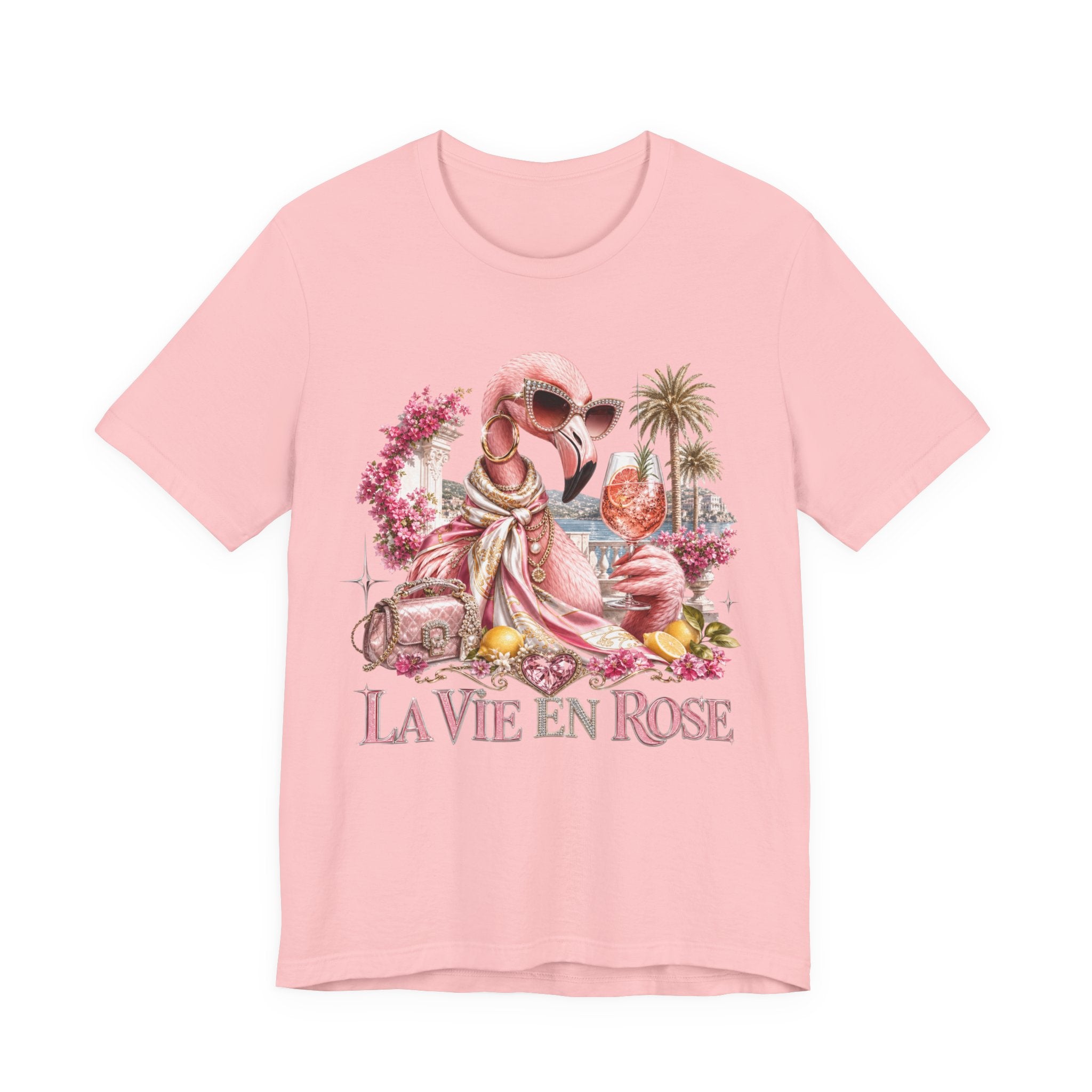 La Vie en Rose Flamingo Tee