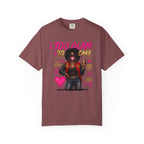 Too Glam To Care Graphic T-Shirt — Trendy Black Woman Urban Style