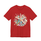 Colorful Starfish Tee | Beach Seashell Ocean Graphic Shirt