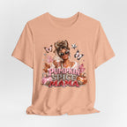 Pumpkin Spice Mama Tee | Cozy Fall Graphic T-Shirt for Women | Cute Autumn Coffee Lover Shirt