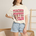 Teacher Coffee Club T-shirt | Coffee Mug Graphic, Teacher Tee