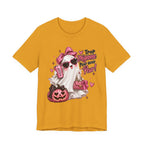 Cute Pink Ghost Halloween T-Shirt | Coquette Luxe