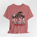 Spooky But Make It Feral Tee — Cute Witch Cat Halloween T-Shirt