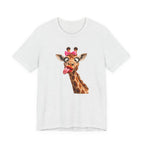 Funny Giraffe Tongue Tee — Cute Animal Graphic T-Shirt