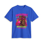 Unstoppable Leopard Bubblegum T-Shirt | No Excuses Just Legend