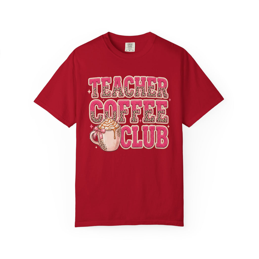 Teacher Coffee Club T-shirt | Coffee Mug Graphic, Teacher Tee
