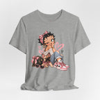 Betty Boop Pink Sneakers Graphic Tee