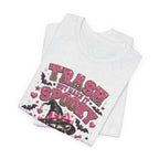 Trash Spooky Tee — Cute Raccoon Halloween Pumpkin Shirt