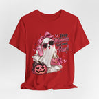 Cute Pink Ghost Halloween T-Shirt | Coquette Luxe