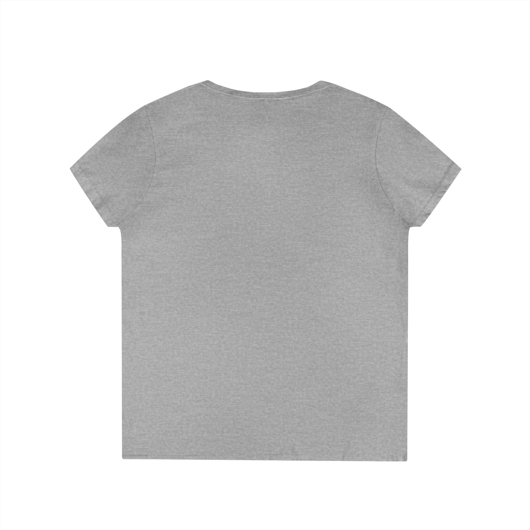 T-shirt Cœur léopard drapeau américain | Tee-shirt patriotique col en V