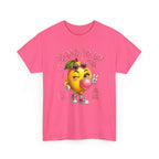 Squeeze The Day Lemon Graphic Tee | Retro Cartoon Fruit Shirt