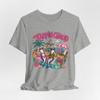 T-shirt – Tee-shirt graphique « Tarpin Chaud » ambiance tropicale plage