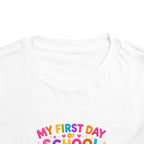 My First Day of School Alligator Toddler Tee | Back-to-School Kids Shirt