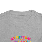 My First Day of School Alligator Toddler Tee | Back-to-School Kids Shirt