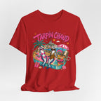 T-shirt – Tee-shirt graphique « Tarpin Chaud » ambiance tropicale plage
