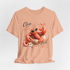 Relaxing Lobster Tee — "Close Your Eyes, Listen & Relax" Graphic T-Shirt