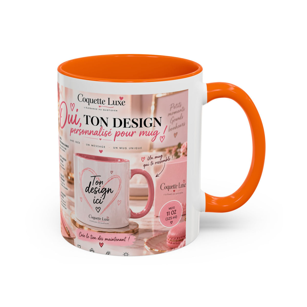 Personalized Coffee Mug — Custom Design, Photo & Name | 11oz