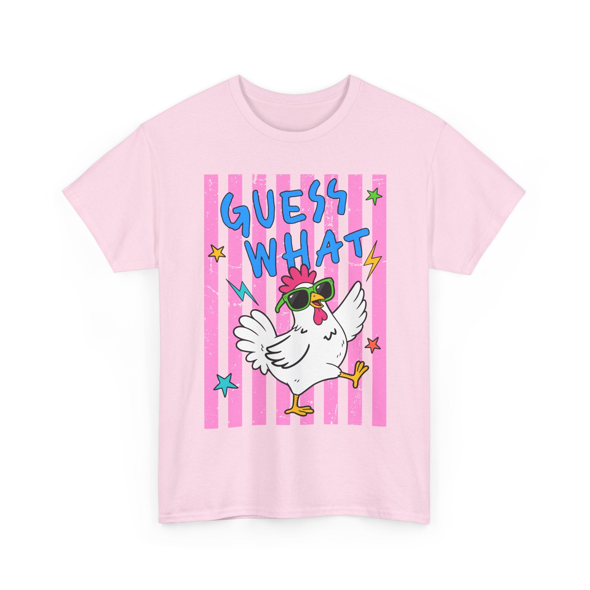 Guess What Chicken Butt Tee | Funny Chicken Graphic Shirt