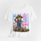 Gardener Frog T‑Shirt — "I Bury Things... Maybe Plants, Maybe People" Funny Gardening Tee