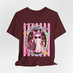 Boo-Jee Ghost Tee — Kawaii Fashion Ghost Graphic T-Shirt with Purse & Coffee