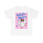 Guess What Chicken Butt Tee | Funny Chicken Graphic Shirt