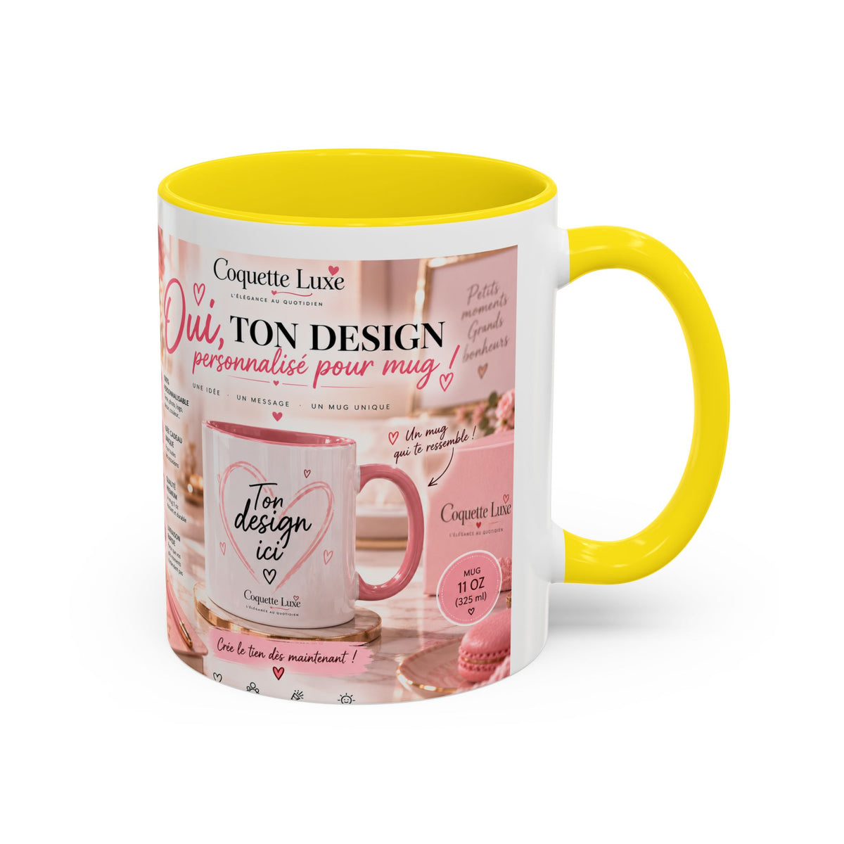 Personalized Coffee Mug — Custom Design, Photo & Name | 11oz