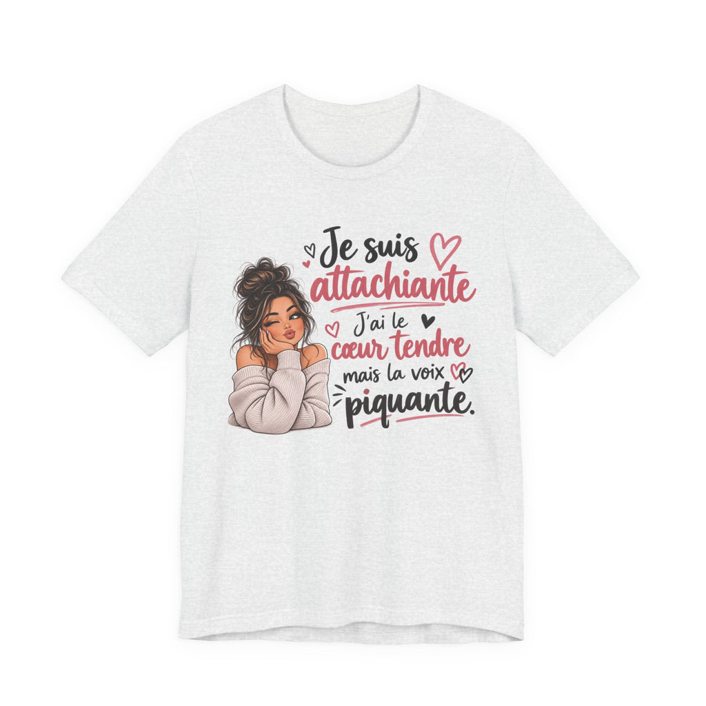 Je suis attachiante French Graphic T-Shirt