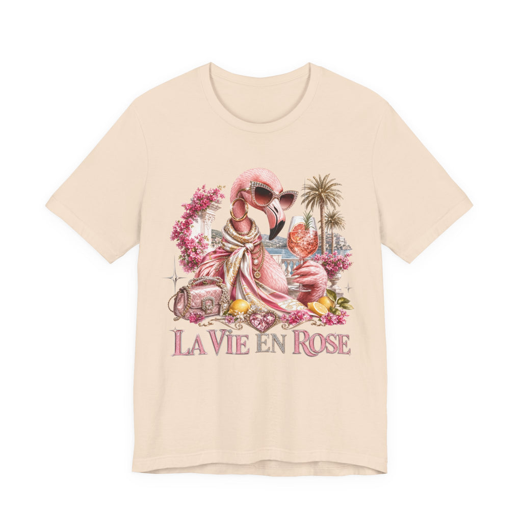 La Vie en Rose Flamingo Tee
