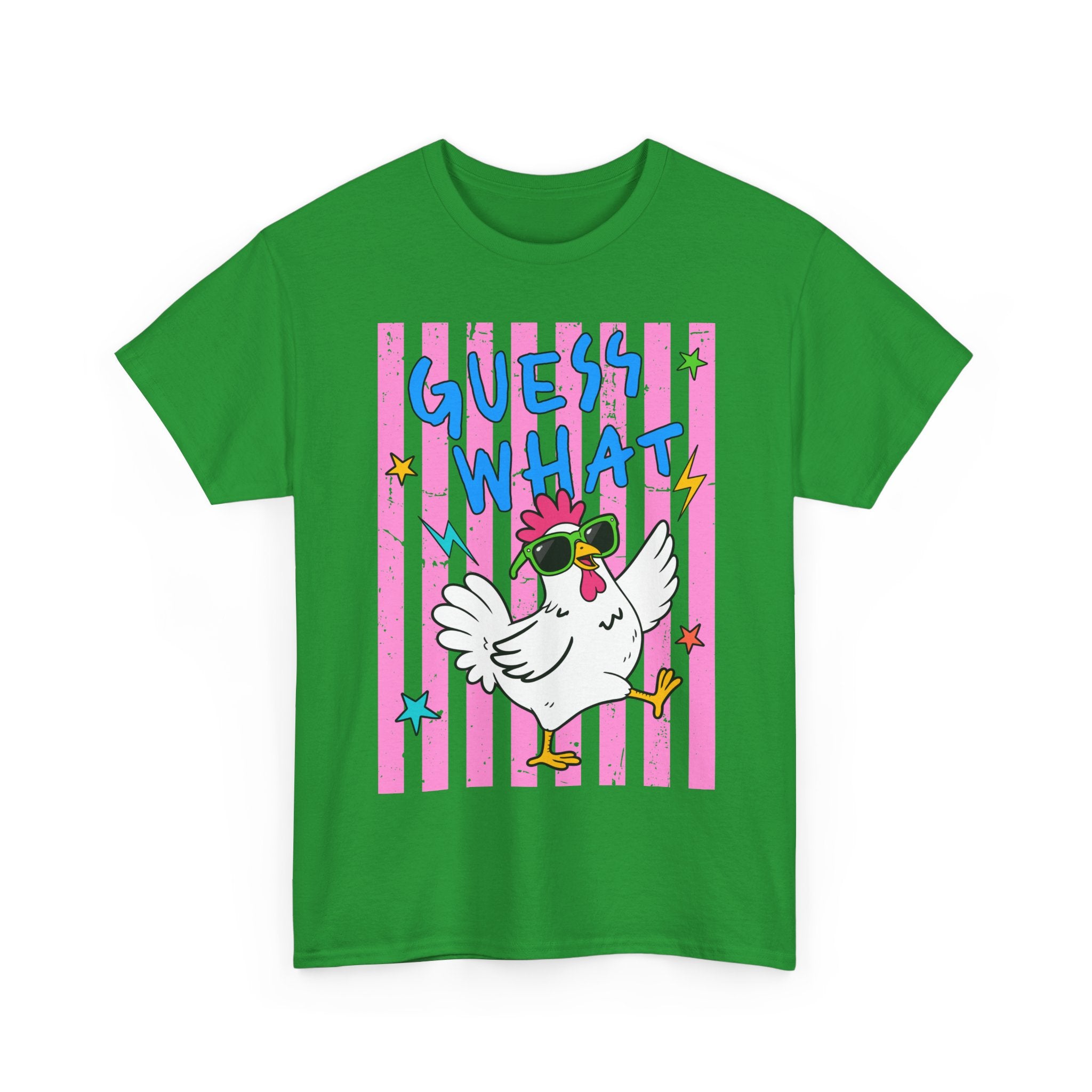 Guess What Chicken Butt Tee | Funny Chicken Graphic Shirt