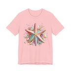 Colorful Starfish Tee | Beach Seashell Ocean Graphic Shirt
