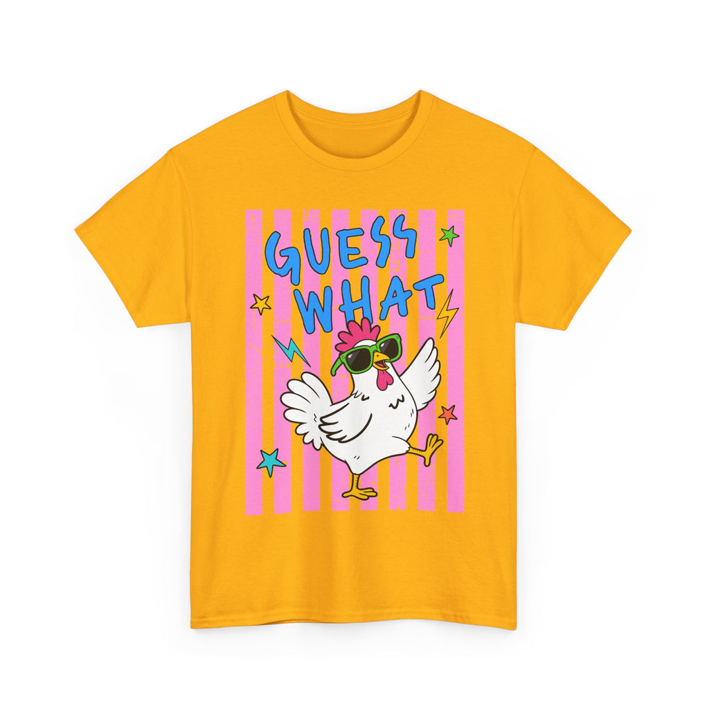 Guess What Chicken Butt Tee | Funny Chicken Graphic Shirt
