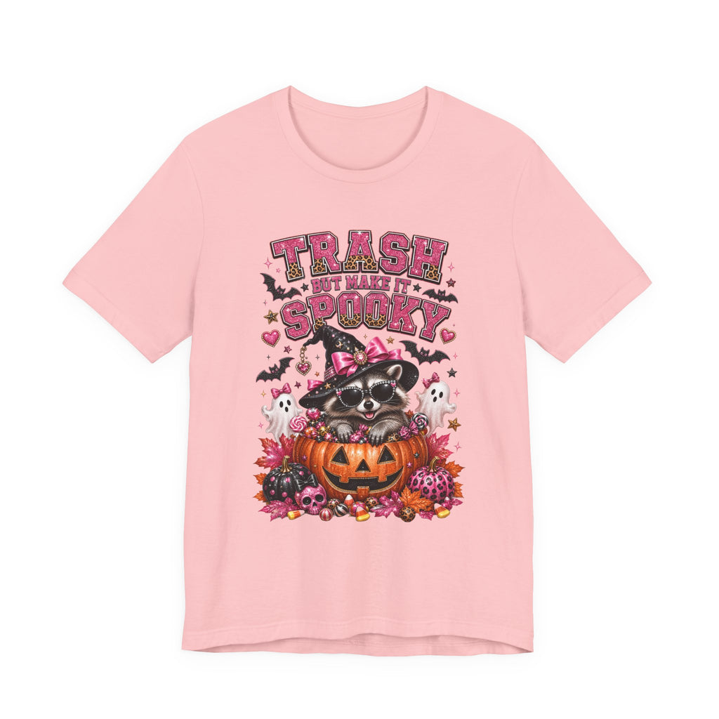 Trash Spooky Tee — Cute Raccoon Halloween Pumpkin Shirt