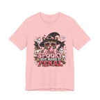 Spooky But Make It Feral Tee — Cute Witch Cat Halloween T-Shirt