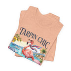 T-shirt Tarpin Chic Flamant Rose