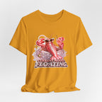 Floating Lobster Graphic Tee — "Current Mood: Floating" Summer Shirt