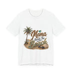 Mama Needs The Beach T-Shirt | Palm Tree, Seashells, Leopard Script